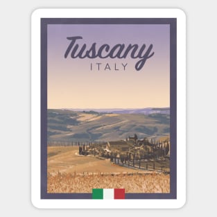 Tuscany, Italy Sticker